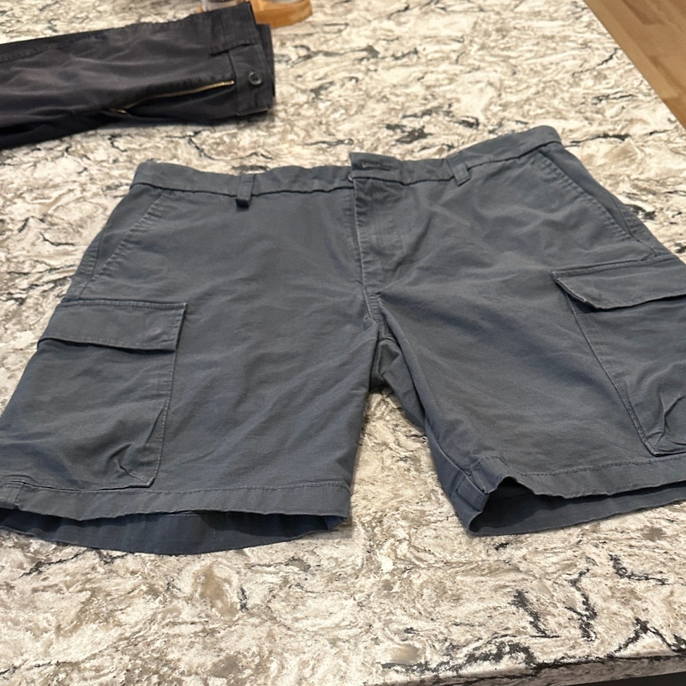 Dockers Men's Charcoal Cargo Shorts
